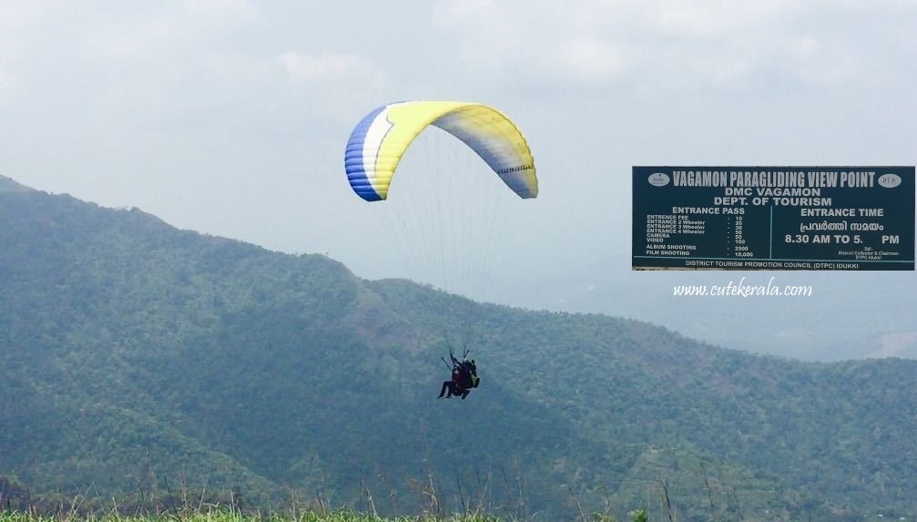 vagamon paragliding point