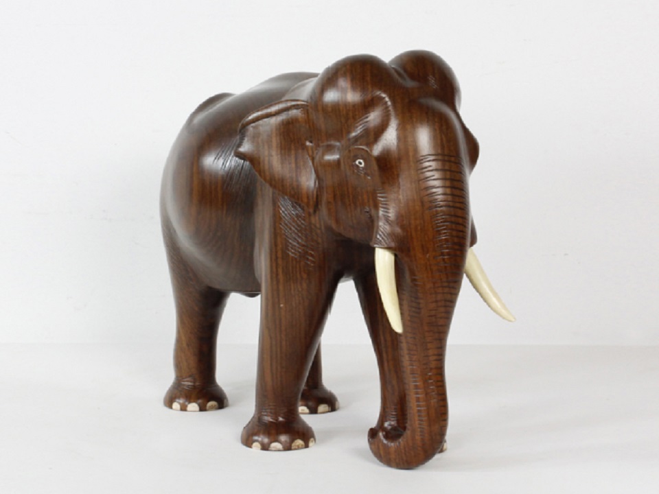 Kerala souvenirs wooden Elephant